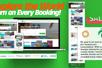 design a high converting affiliate travel website