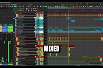 review your mix and provide detailed feedback