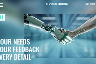 make you a professional ai enhanced video