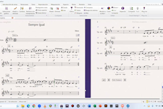 do sheet music transcription for any song