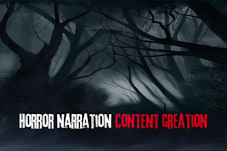 create horror voiceover videos using real voice actors