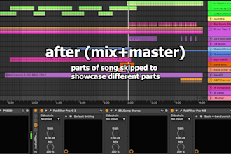 mix, pitch correct and master your song