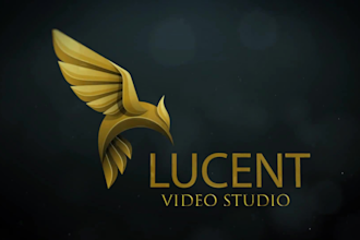 make luxury logo intro
