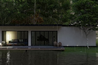 create photorealistic architectural rendering