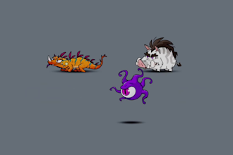 create 2d game character animations