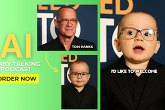 do ai news baby podcast ai viral video ai short film