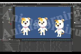 create unity 2d animation using bone and sprite rendered