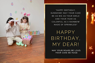 design a unique birthday card, invitation card, surprise card,wedding gift card