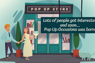 create an impressive pop up book animation