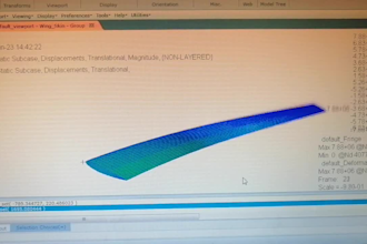 do finite element stress analysis in msc patran nastran