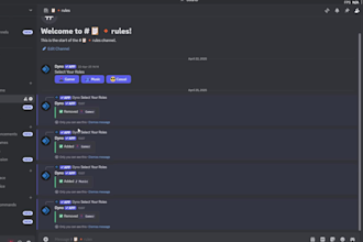 setup a discord server for gaming, community, and other