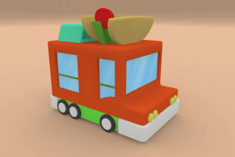 create low poly 3d models and game assets