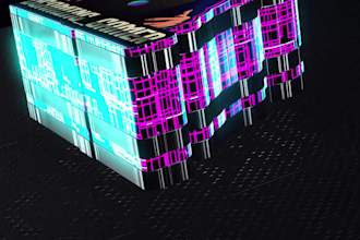 3d logo animation custom animated gaming  intro outro video editing kid GIF