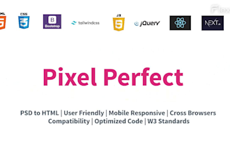 be your pixel perfect front end developer