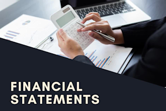 prepare complete set of financial statements balance sheet income statement