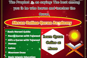 be your experienced online quran teacher, quran tutor, learn quran online