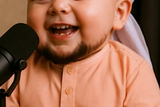 create ai baby podcast videos for u in 1 hour