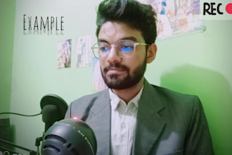 do professional voice over in bangla english and hindi