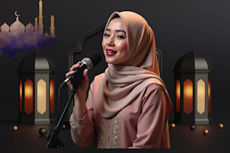 be your personal female arabic singer, songwriter for pop, rock, country, edm