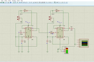 design electronic circuits in proteus, ltspice and multisim