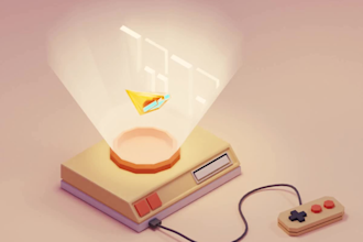 do a 3d model and rendering in blender