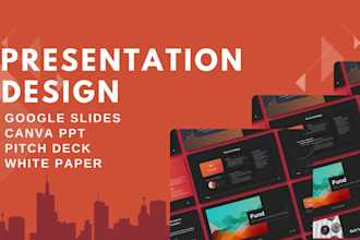 do powerpoint pitch deck keynote presentation design google slides canva ppt