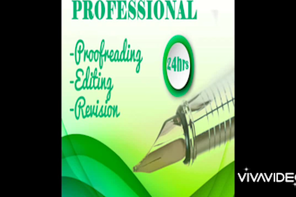 keenly proofread, check grammar, edit, rewrite 5000 words