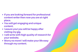do 1500 words SEO article blog post for you