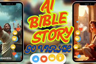 do ai kids bible story video bible story cartoon ai animated bible history video