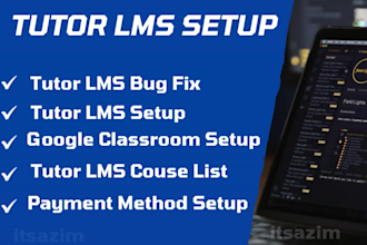 setup tutor lms for your wordpress website