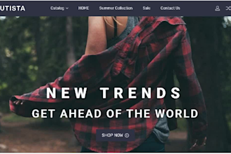 make bigcommerce website, bigcommerce clothing store