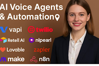 ai voice agent twillio vapi ai agent retell ai automation zapier workflow n8n