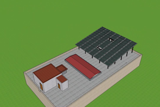design solar pv systems with sketchup and pvsyst including sld and 2d 3d layouts