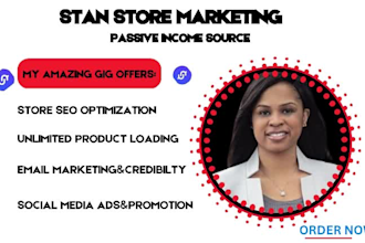 do stan store marketing, stan store , stan store promotion sales funnel