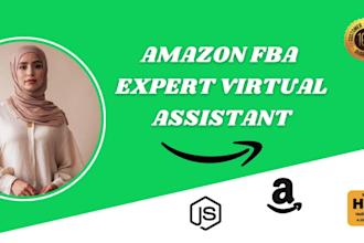 be your expert amazon fba virtual assistant and amazon va