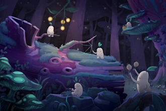 2d music video animation, ai music video, 2d animated stories, 2d animation