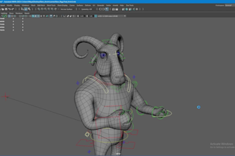 body rigg your 3d character within 24 hours