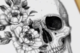 create stylized dinosaur drawings for your custom tattoo
