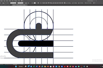 do 3d minimalist professional logo