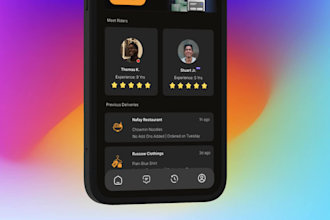 design eyecatching mobile app ux ui and prototype in figma or adobe xd