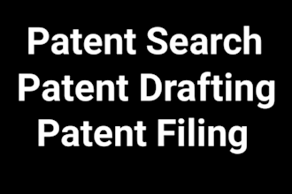 patent attorney to patent your idea by filing,drafting,search