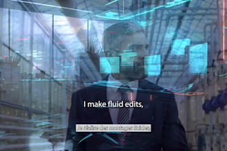 professionally edit your videos in french or english