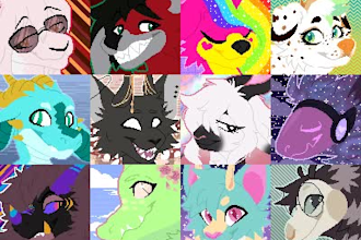 make an animated blinking icon of your fursona
