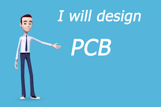 design pcb layout and schematics for your circuit