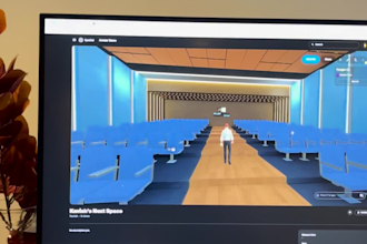 design and build your metaverse office, house or nft gallery