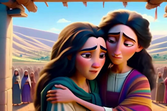create ai bible kids video shorts and scripture stories for children and content