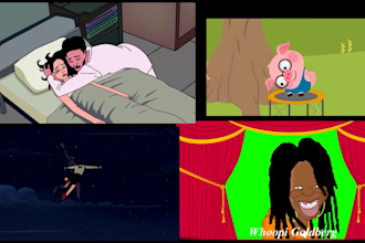 fazer boa animacao  sou melhor e movimentos de personagens