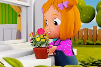 do 3d video animation, cartoon animation,3d music video, santa clause animation
