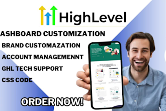 white label gohighlevel dashboard setup gohighlevel saas
