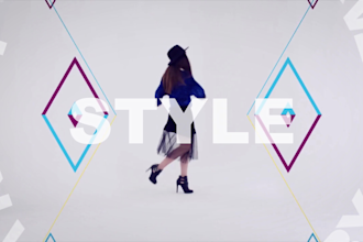 create fashion, a brand promo video for social media